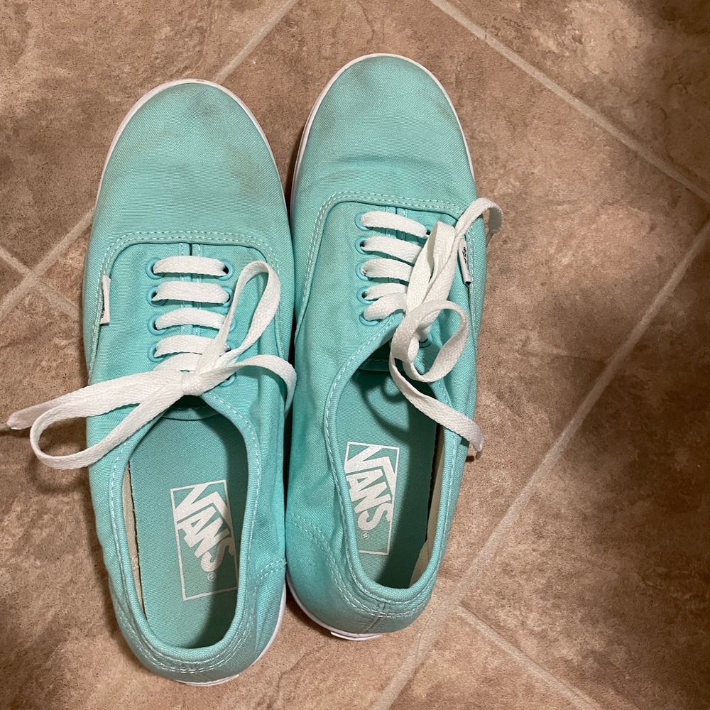 Tiffany Blue Vans